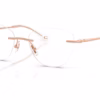 Coach HC5185 9331 - Shiny Rose Gold eyeglasses angle view