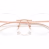 Coach HC5185 9331 - Shiny Rose Gold eyeglasses angle view