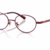 Coach HC5189TD 9048 - Satin Burgundy eyeglasses angle view