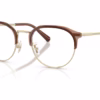 Coach HC5193 9474 - Satin Light Gold eyeglasses angle view