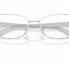 Coach HC5201 9001 - Shiny Silver eyeglasses angle view