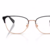 Coach HC5202 9488 - Rose gold/black eyeglasses front view