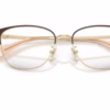 Coach HC5202 9505 - Light gold/brown eyeglasses angle view