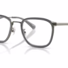 Coach HC5210 9472 - Satin Gunmetal/Grey eyeglasses angle view