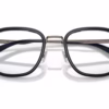 Coach HC5210 9473 - Satin Gunmetal/Blue eyeglasses angle view