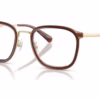 Coach HC5210 9474 - Satin Light Gold/Brown eyeglasses angle view