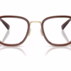 Coach HC5210 9474 - Satin Light Gold/Brown eyeglasses front view