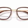 Coach HC5210 9474 - Satin Light Gold/Brown eyeglasses angle view