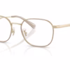 Coach HC5211 9491 - Matte Black/Gunmetal eyeglasses angle view