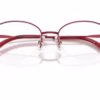 Coach HC5212TD 9413 - Satin Burgundy eyeglasses angle view