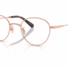 Coach HC5213TD 9407 - Shiny Rose Gold eyeglasses angle view