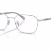 Coach HC5214TD 9001 - Shiny Silver eyeglasses angle view