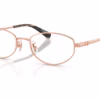 Coach HC5216D 9407 - Shiny Rose Gold eyeglasses angle view