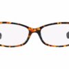Coach HC6078 5337 - Teal Confetti eyeglasses angle view