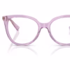 Coach HC6125 5400 - Transparent Amethyst eyeglasses front view