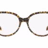 Coach HC6125 5519 - Spotty Tortoise Signature C eyeglasses angle view