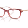 Coach HC6142 5551 - Burgundy Glitter Gradient eyeglasses angle view