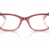 Coach HC6142 5551 - Burgundy Glitter Gradient eyeglasses front view