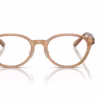 Coach HC6152D 5654 - Transparent Brown eyeglasses front view
