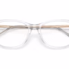 Coach HC6176 5111 - Clear eyeglasses angle view