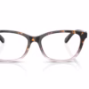 Coach HC6180 5650 - Rose Tortoise Gradient eyeglasses front view