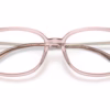 Coach HC6185 5668 - Transparent Blush eyeglasses angle view