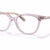 Coach HC6186 5679 - Transparent Lilac eyeglasses angle view