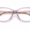 Coach HC6186 5679 - Transparent Lilac eyeglasses angle view