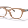 Coach HC6187 5611 - Milky Beige eyeglasses angle view