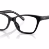 Coach HC6196U 5002 - Black eyeglasses angle view