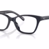 Coach HC6196U 5714 - Transparent Blue eyeglasses angle view