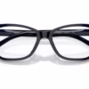 Coach HC6196U 5714 - Transparent Blue eyeglasses angle view