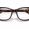 Coach HC6197U 5120 - Dark Tortoise eyeglasses angle view