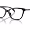 Coach HC6206U 5002 - Black eyeglasses angle view