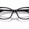 Coach HC6206U 5002 - Black eyeglasses angle view