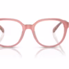 Coach HC6209U 5743 - Milky Pink/Transparent Pink eyeglasses front view