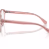 Coach HC6209U 5743 - Milky Pink/Transparent Pink eyeglasses side view