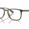 Coach HC6212U 5760 - Transparent Green eyeglasses angle view