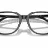Coach HC6227U 5793 - Transparent Dark Grey eyeglasses angle view