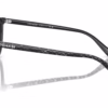 Coach HC6227U 5793 - Transparent Dark Grey eyeglasses side view