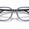 Coach HC6227U 5794 - Transparent Blue eyeglasses angle view