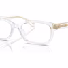 Coach HC6233U 5111 - Transparent Clear eyeglasses angle view