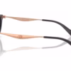 Coach HC6245F 5104 - Transparent Dark Grey eyeglasses side view