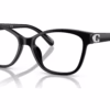 Coach HC6246F 5002 - Black eyeglasses angle view