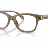 Coach HC6257U 5072 - Milky Moss eyeglasses angle view