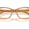 Coach HC6257U 5774 - Milky Amber eyeglasses angle view