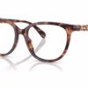 Coach HC6260F 5590 - Peach Tortoise eyeglasses angle view