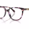 Coach HC6260F 5612 - Purple Tortoise eyeglasses angle view