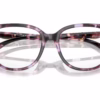 Coach HC6260F 5612 - Purple Tortoise eyeglasses angle view