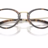 Coach HC6268D 5120 - Dark Tortoise eyeglasses angle view